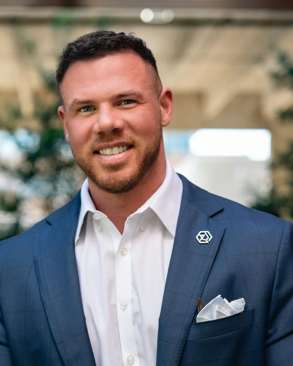 Jake Claver, studio headshot